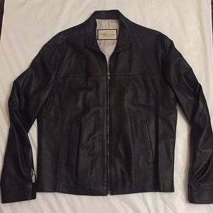 Neiman Marcus Italian leather jacket size L